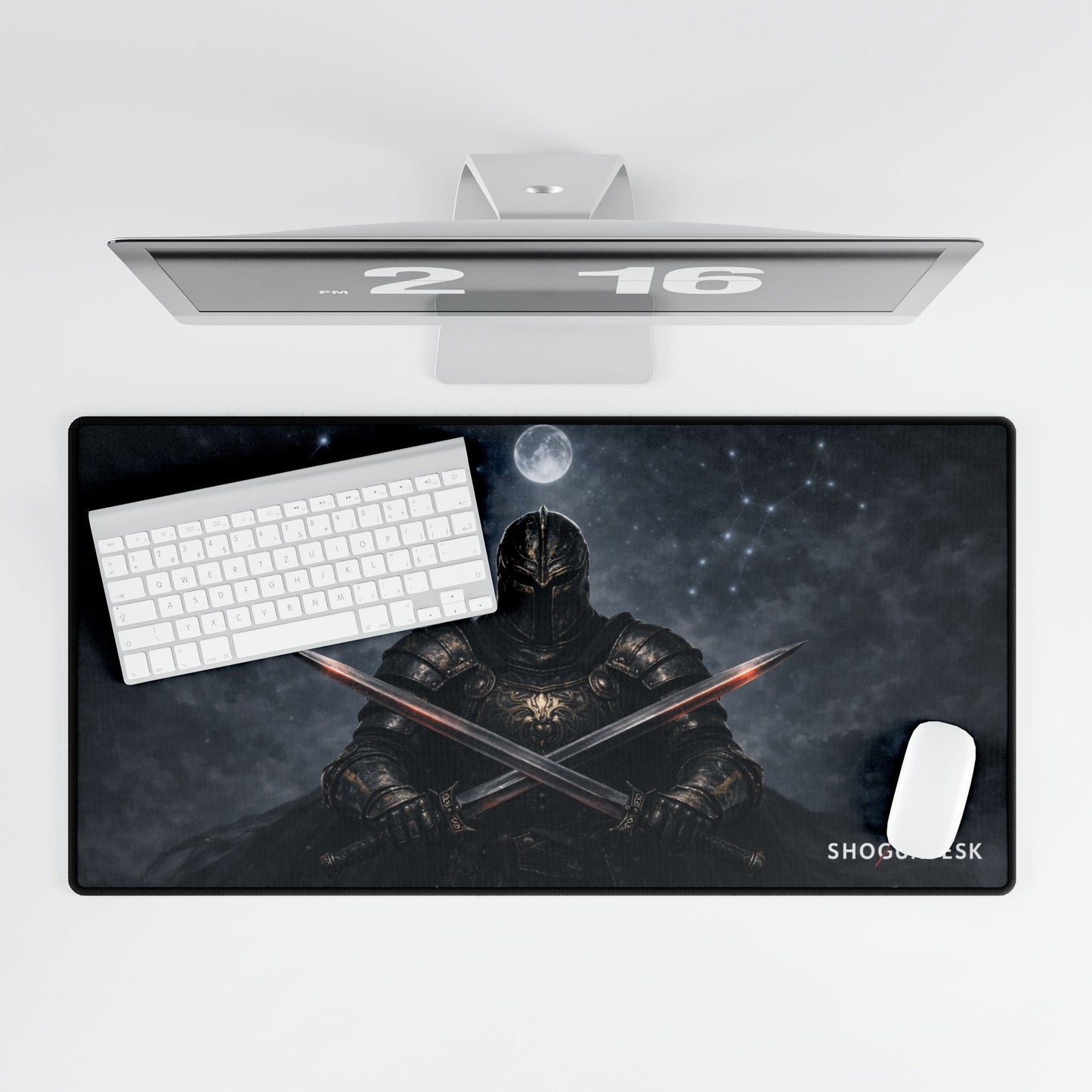 LIBRA - Balance of Steel — The Celestial Clan Collection Gaming / Office Desk Pad