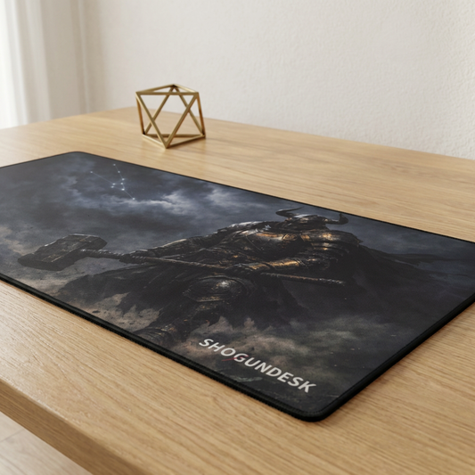 TAURUS - Iron Resolve - The Celestial Clan Collection Gaming / Office Desk Pad