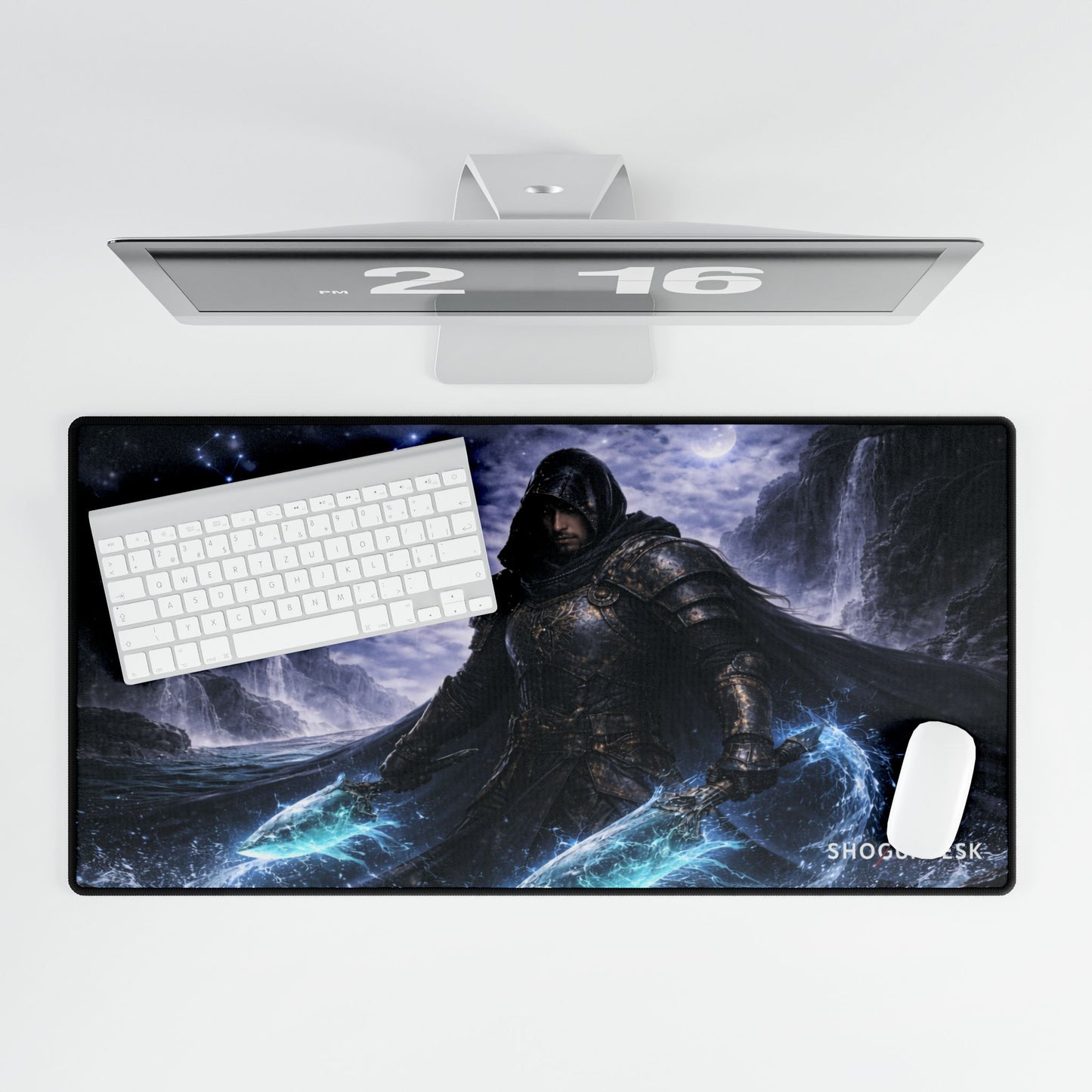 PISCES - Echo of the Deep — The Celestial Clan Collection Gaming / Office Desk Pad