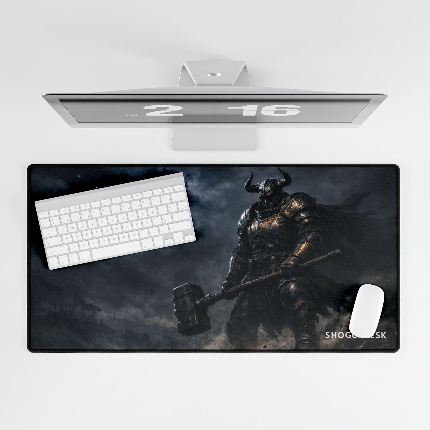 TAURUS - Iron Resolve - The Celestial Clan Collection Gaming / Office Desk Pad