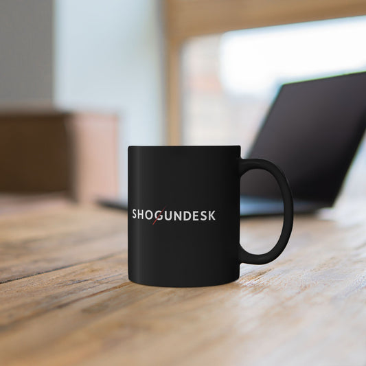 ShogunDesk™ Logo Black Mug