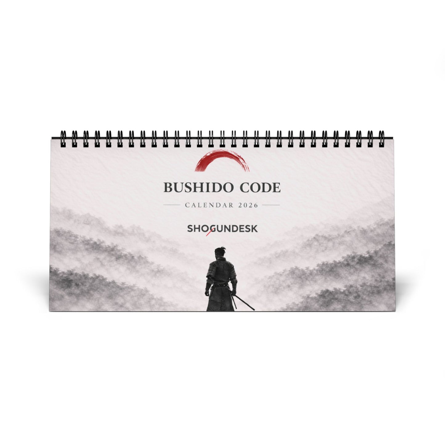 Bushido Code Calendar 2026 – Samurai Inspired Desk Calendar