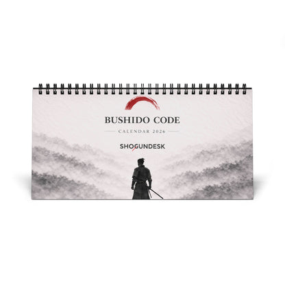 Bushido Code Calendar 2026 – Samurai Inspired Desk Calendar