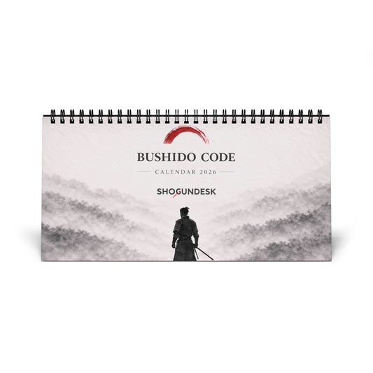 Bushido Code Calendar 2026 – Samurai Inspired Desk Calendar