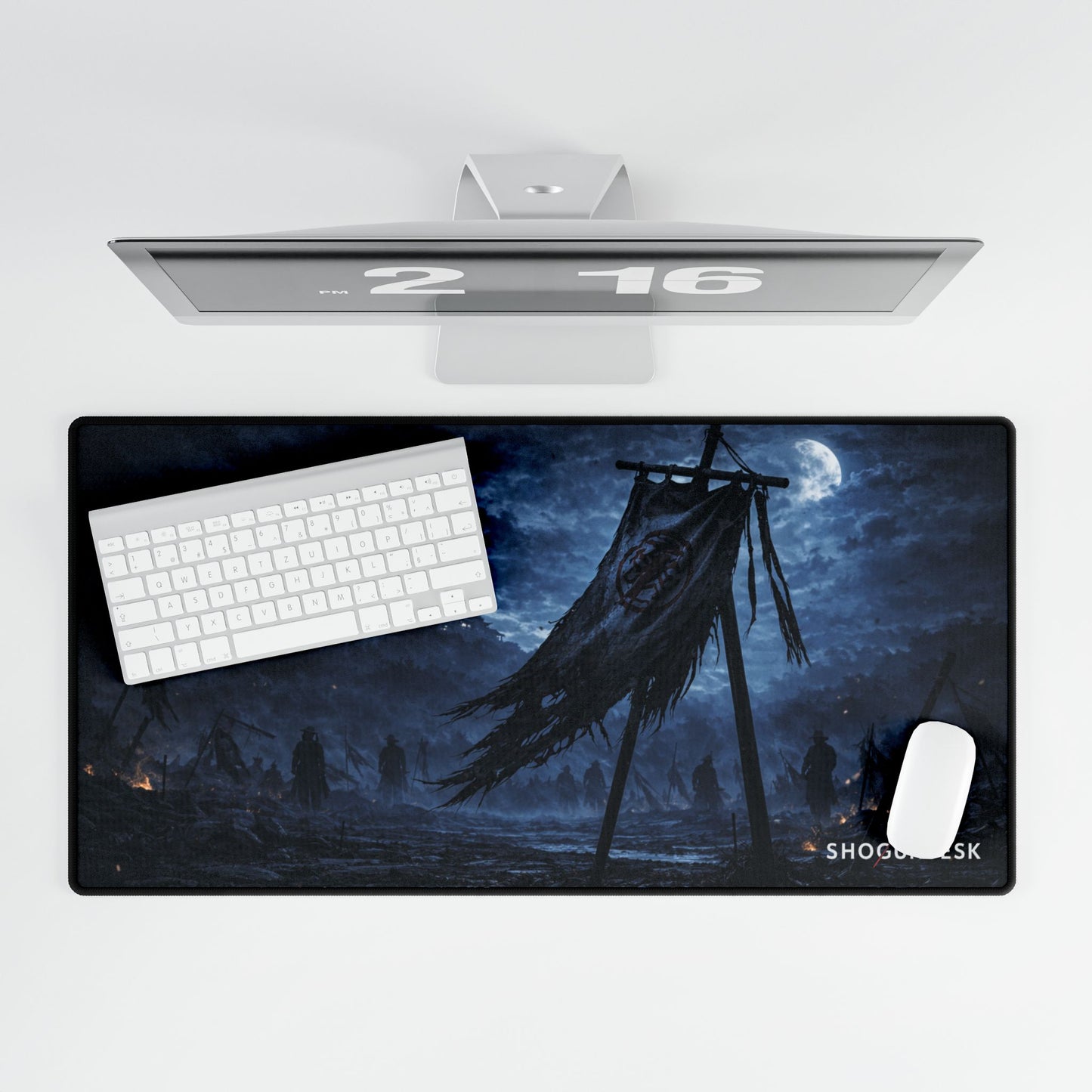The Fallen Banner Desk Mat — Shadows of Edo Collection Gaming / Office Desk Pad