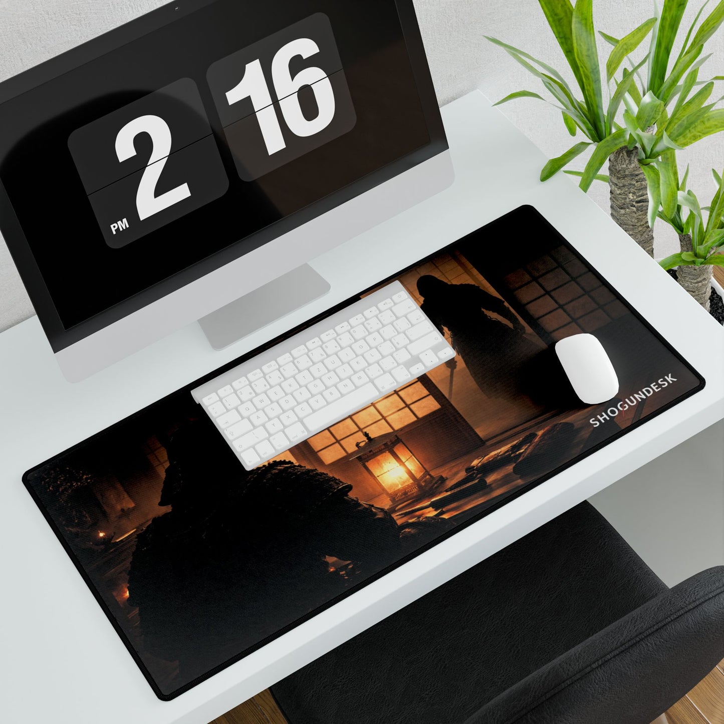 Whispers of the Daimyo Desk Mat — Shadows of Edo Collection Gaming / Office Desk Pad