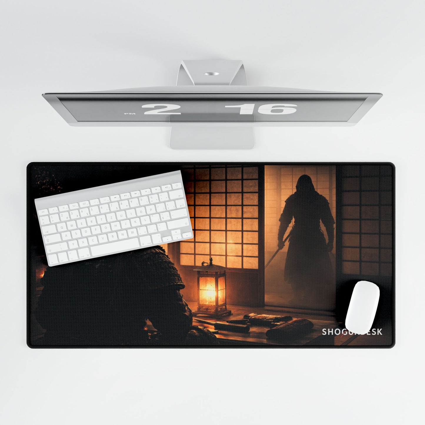 Whispers of the Daimyo Desk Mat — Shadows of Edo Collection Gaming / Office Desk Pad