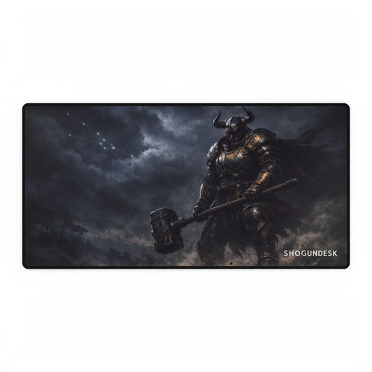 TAURUS - Iron Resolve - The Celestial Clan Collection Gaming / Office Desk Pad
