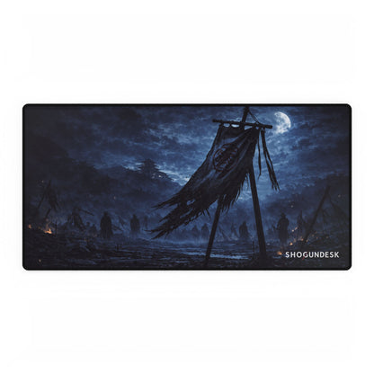 The Fallen Banner Desk Mat — Shadows of Edo Collection Gaming / Office Desk Pad
