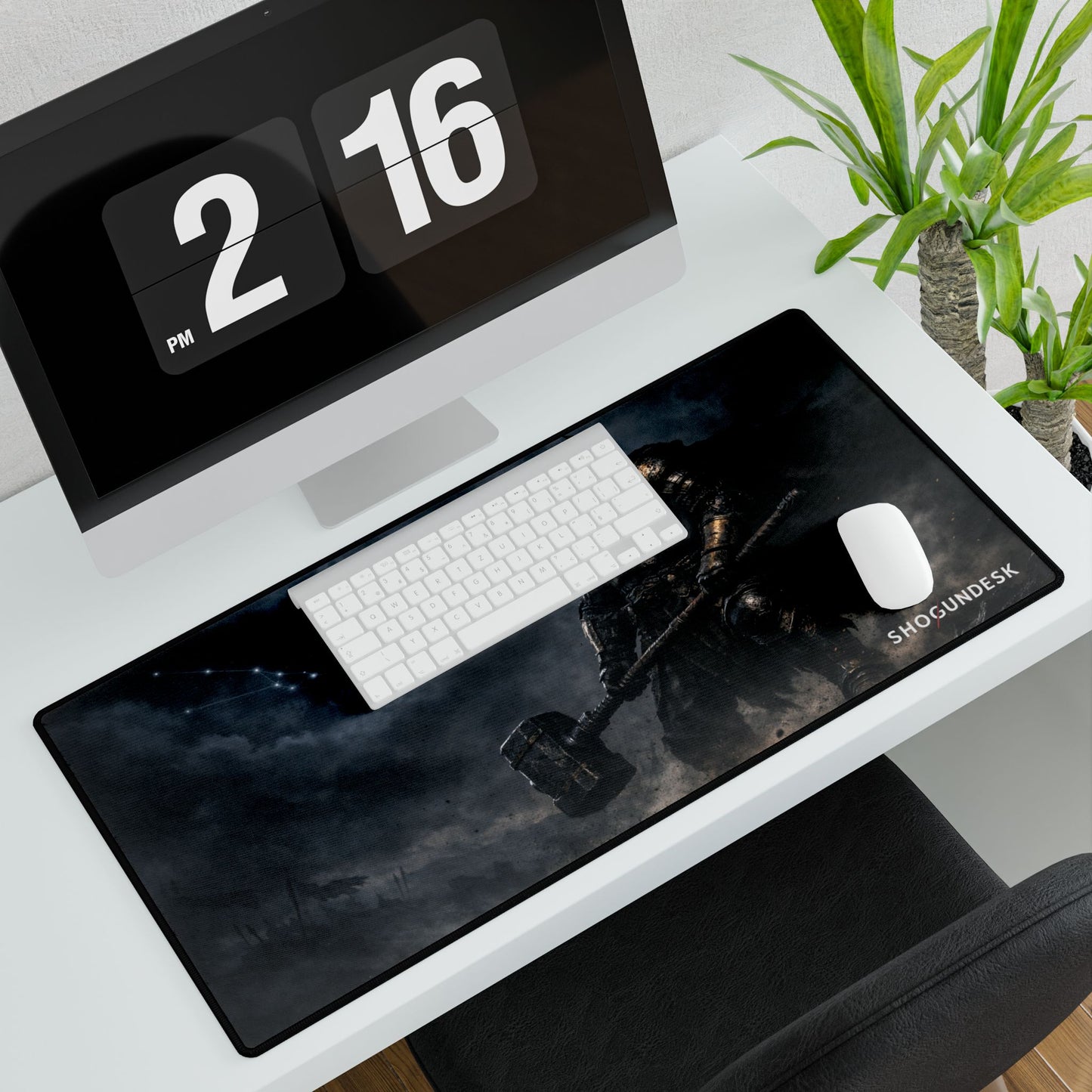 TAURUS - Iron Resolve - The Celestial Clan Collection Gaming / Office Desk Pad