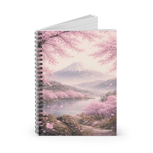Mountain of Petals  — Spiral Notebook for Writing & Sketching