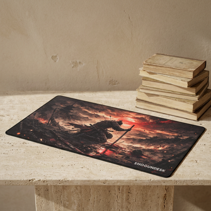 The Last Breath Desk Mat — Shadows of Edo Collection Gaming / Office Desk Pad