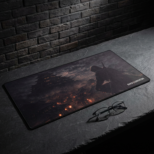 The Shogun’s Shadow — Shadows of Edo Collection Gaming / Office Desk Pad