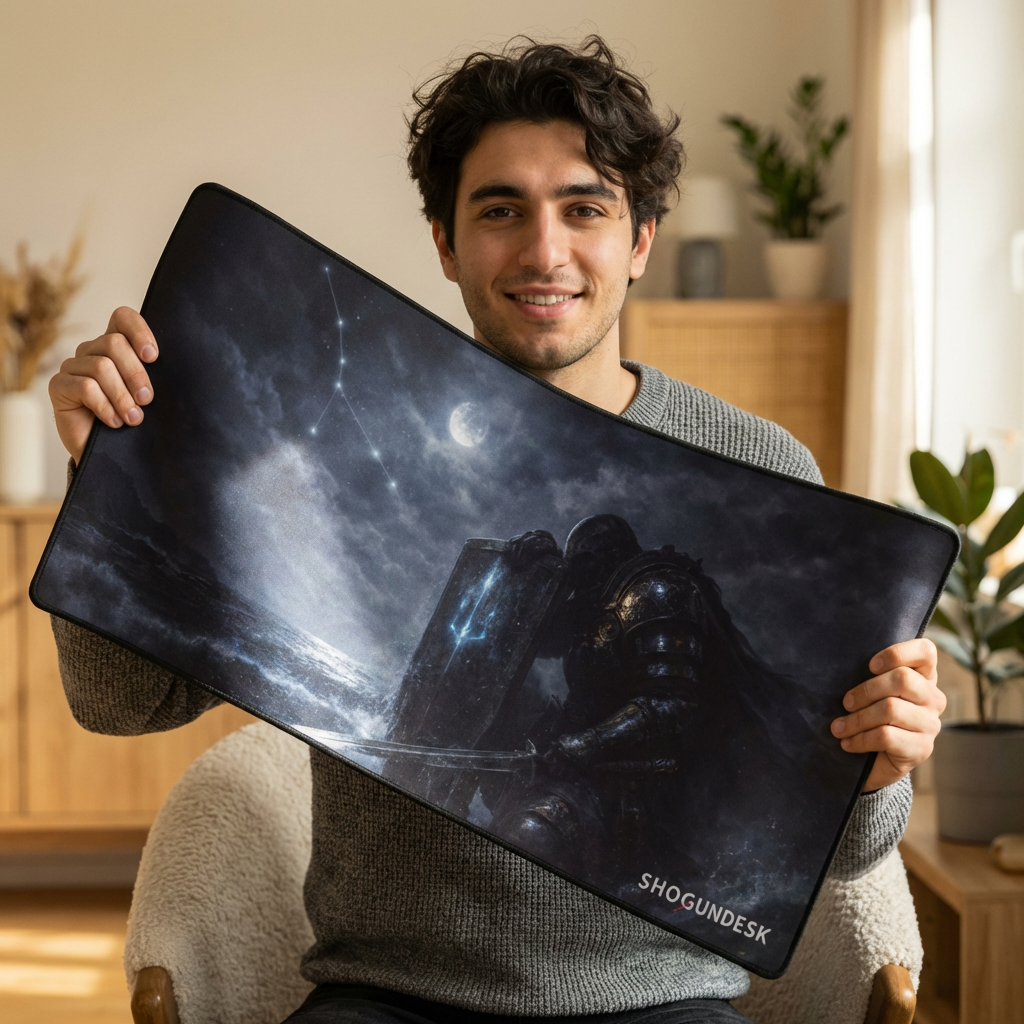 CANCER - Guardian of Tides — The Celestial Clan Collection Gaming / Office Desk Pad
