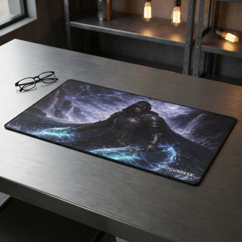 PISCES - Echo of the Deep — The Celestial Clan Collection Gaming / Office Desk Pad