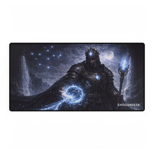 AQUARIUS - Bearer of Storms — The Celestial Clan Collection Gaming / Office Desk Pad