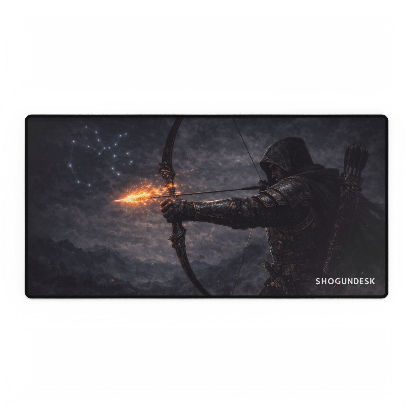 SAGITTARIUS - The Celestial Archer — The Celestial Clan Collection Gaming / Office Desk Pad