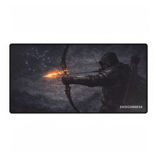 SAGITTARIUS - The Celestial Archer — The Celestial Clan Collection Gaming / Office Desk Pad