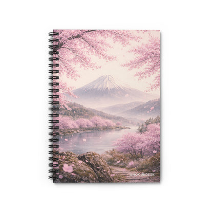 Mountain of Petals  — Spiral Notebook for Writing & Sketching