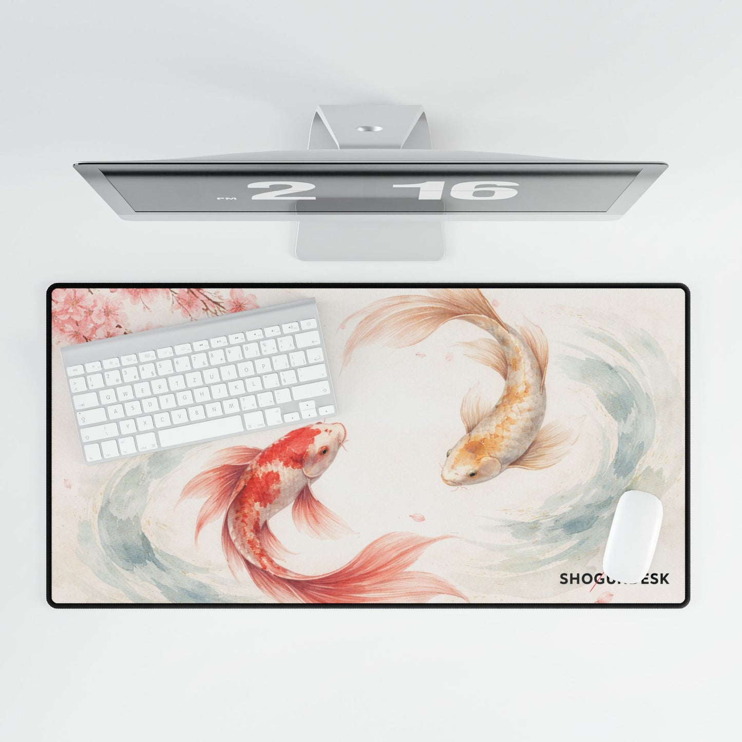 Crimson Koi — Kaze to Hikari Collection Gaming / Office Desk Pad