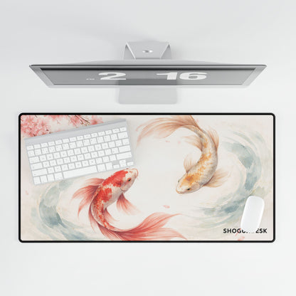 Crimson Koi — Kaze to Hikari Collection Gaming / Office Desk Pad