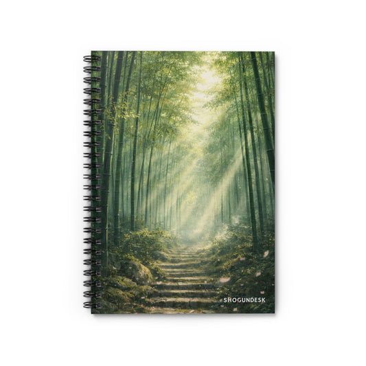 Emerald Bamboo - Spiral Notebook for Writing & Sketching