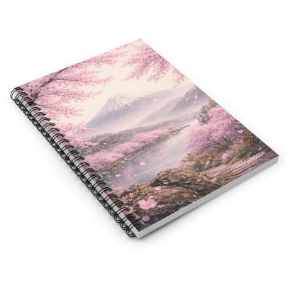 Mountain of Petals  — Spiral Notebook for Writing & Sketching