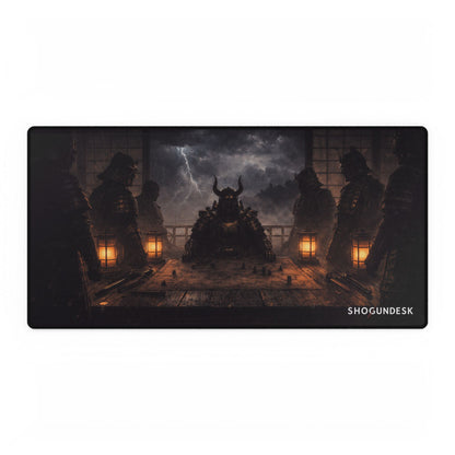 Council of Steel Desk Mat — Shadows of Edo Collection Gaming / Office Desk Pad