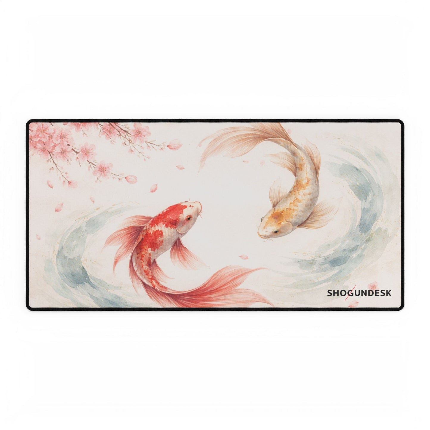 Crimson Koi — Kaze to Hikari Collection Gaming / Office Desk Pad