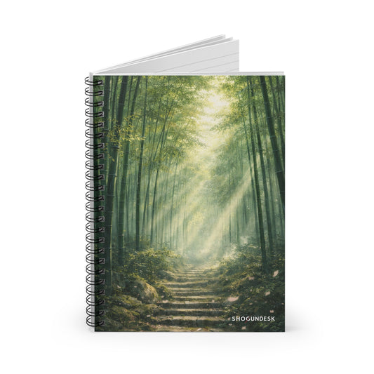Emerald Bamboo - Spiral Notebook for Writing & Sketching