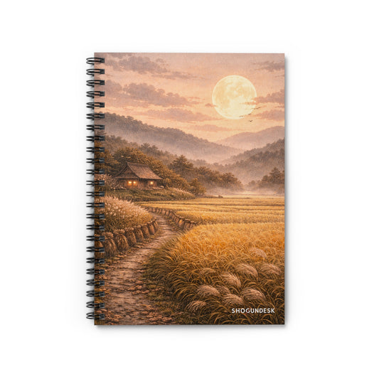 Harvest Moon Fields - Spiral Notebook for Writing & Sketching