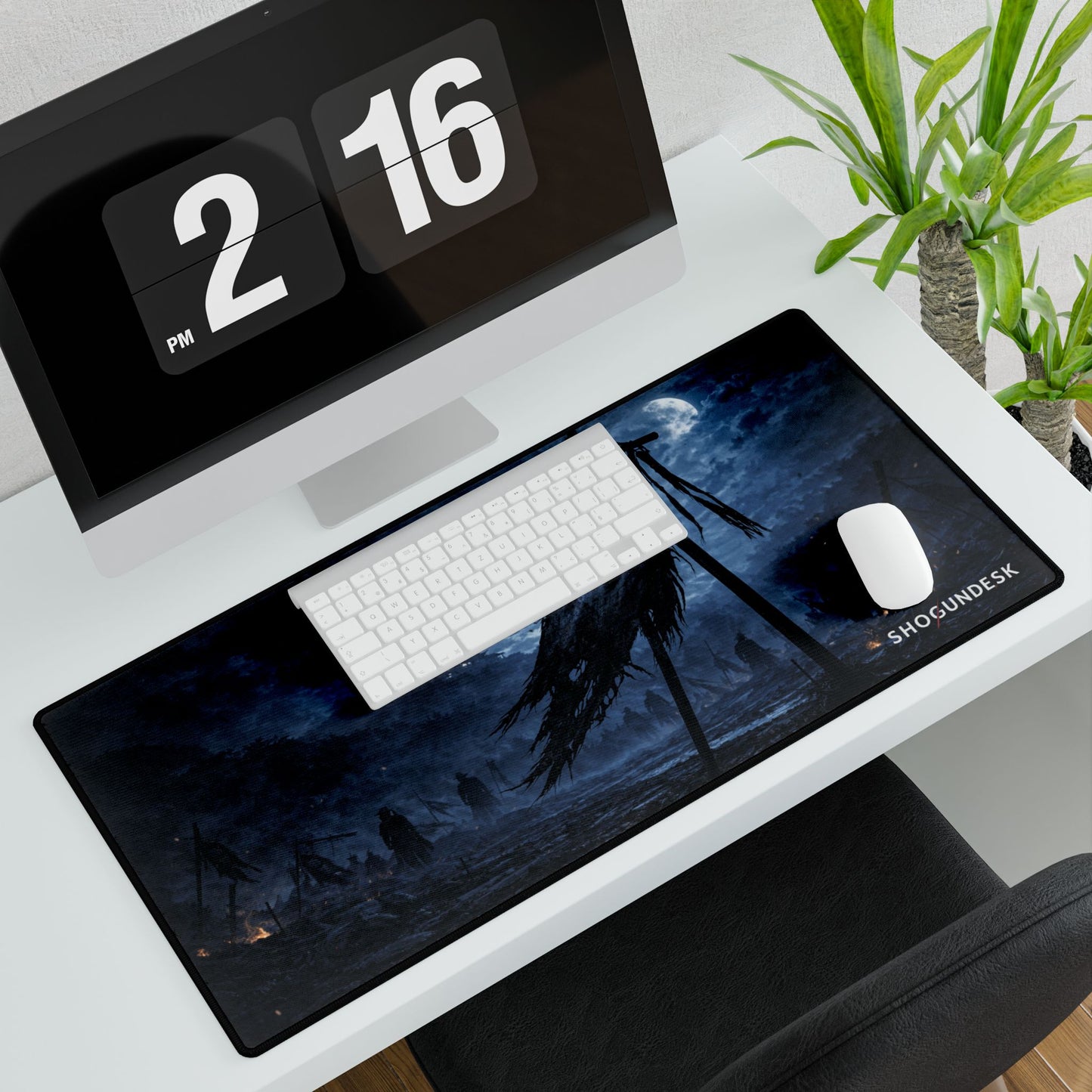 The Fallen Banner Desk Mat — Shadows of Edo Collection Gaming / Office Desk Pad